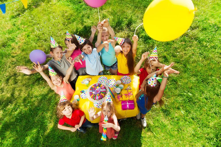 Kindergeburtstag mit den Alpakas
